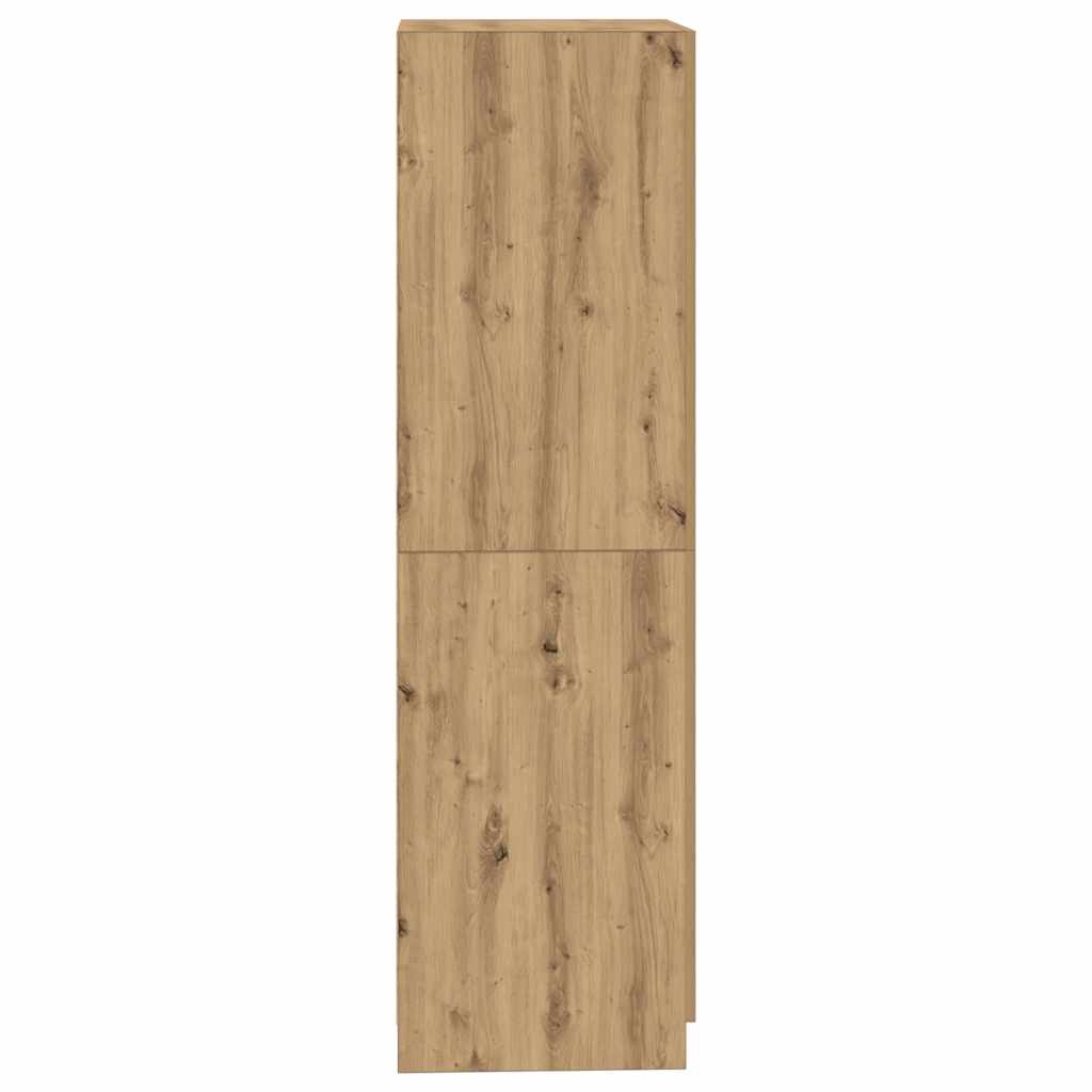 Kleiderschrank Artisan-Eiche 90x52x200 cm Holzwerkstoff