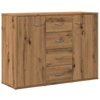 Sideboard Artisan-Eiche 88x30x64 cm Holzwerkstoff