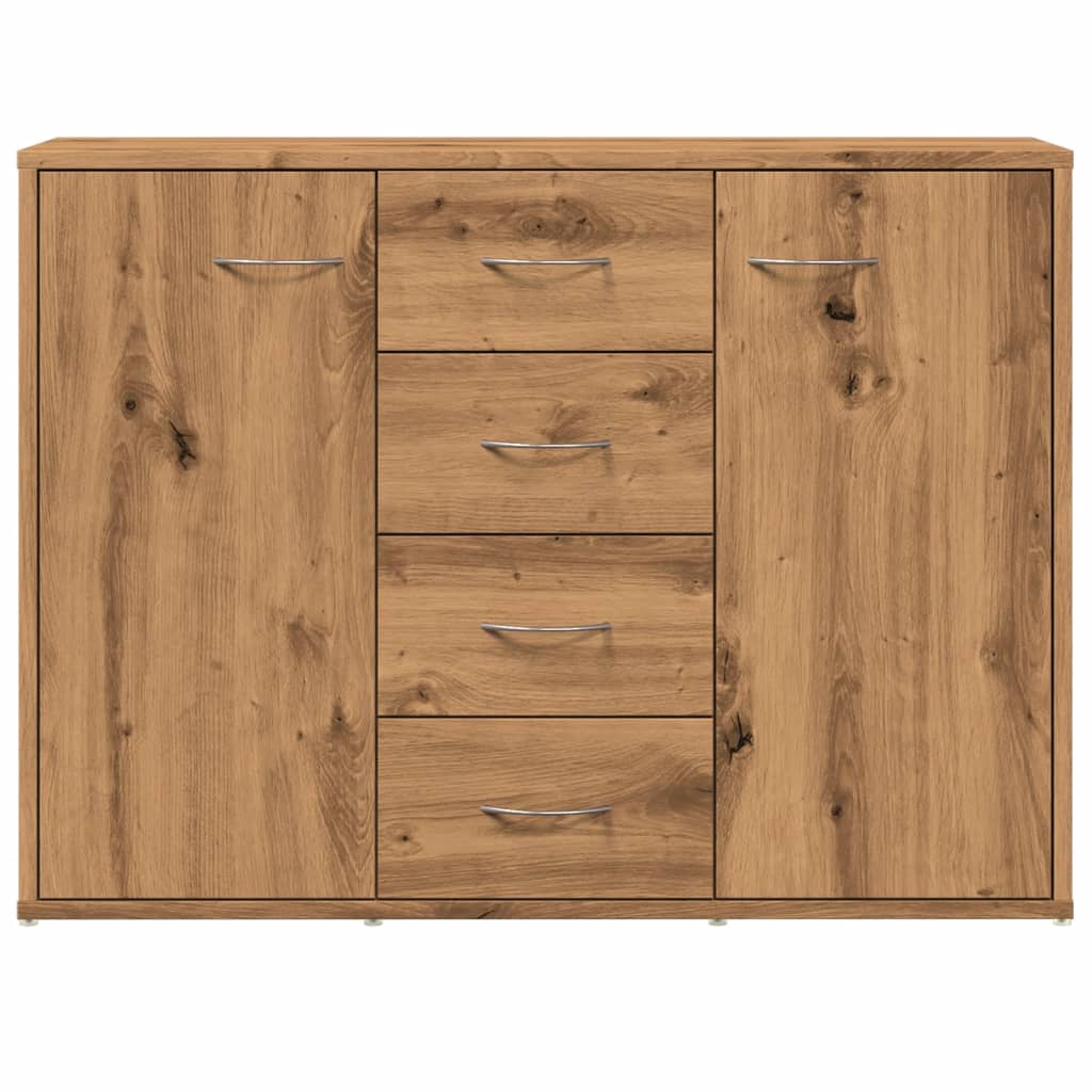 Sideboard Artisan-Eiche 88x30x64 cm Holzwerkstoff