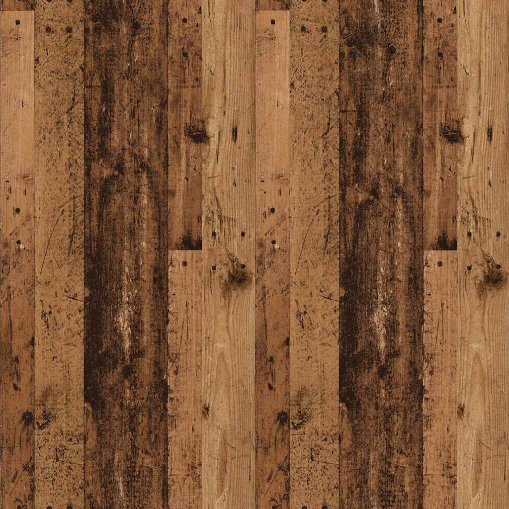 Eckschreibtisch Altholz-Optik 120x140x75 cm Holzwerkstoff