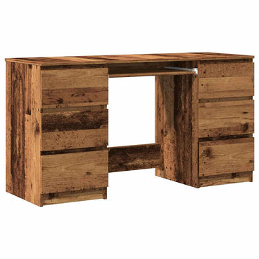 Schreibtisch Altholz-Optik 140x50x77 cm Holzwerkstoff