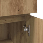 Badschrank Artisan-Eiche 30x30x95 cm Holzwerkstoff