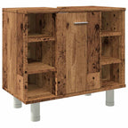 Badschrank Altholz-Optik 60x32x53,5 cm Holzwerkstoff