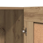 Bücherschrank Artisan-Eiche 82,5x30,5x80 cm Holzwerkstoff