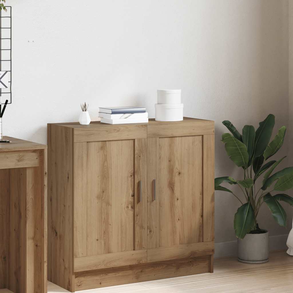 Bücherschrank Artisan-Eiche 82,5x30,5x80 cm Holzwerkstoff