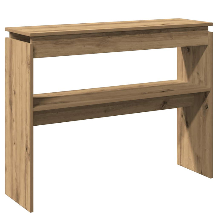 Konsolentisch Artisan-Eiche 102x30x80 cm Holzwerkstoff