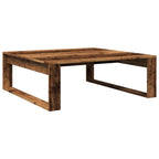 Couchtisch Altholz-Optik 100x100x35 cm Holzwerkstoff