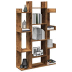 Bücherregal Altholz-Optik 86x25,5x140 cm Holzwerkstoff