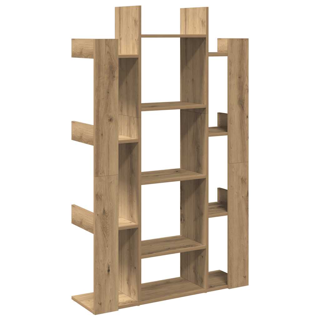 Bücherregal Artisan-Eiche 86x25,5x140 cm Holzwerkstoff