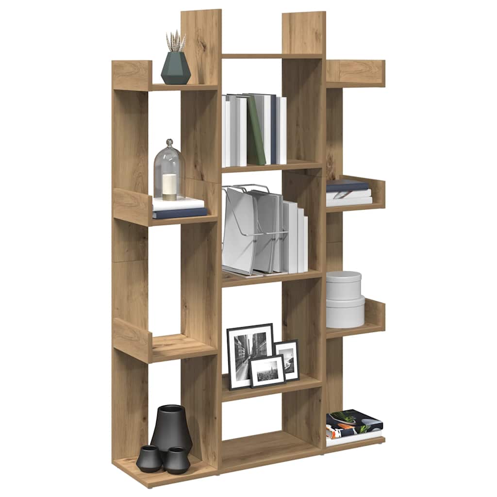 Bücherregal Artisan-Eiche 86x25,5x140 cm Holzwerkstoff
