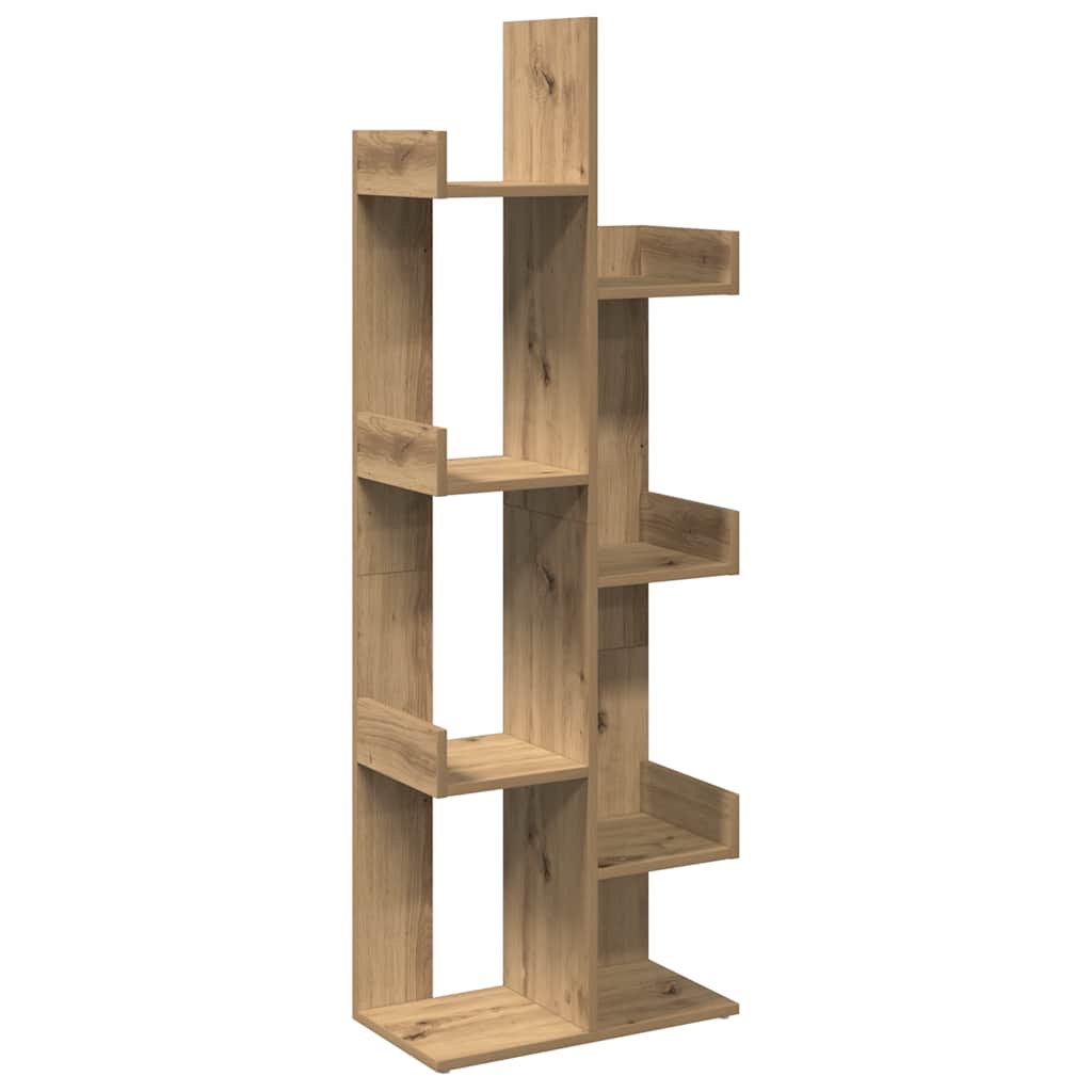 Bücherregal Artisan-Eiche 48x25,5x140 cm Holzwerkstoff