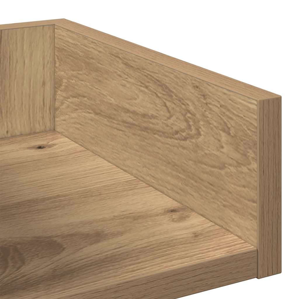 Bücherregal Artisan-Eiche 48x25,5x140 cm Holzwerkstoff