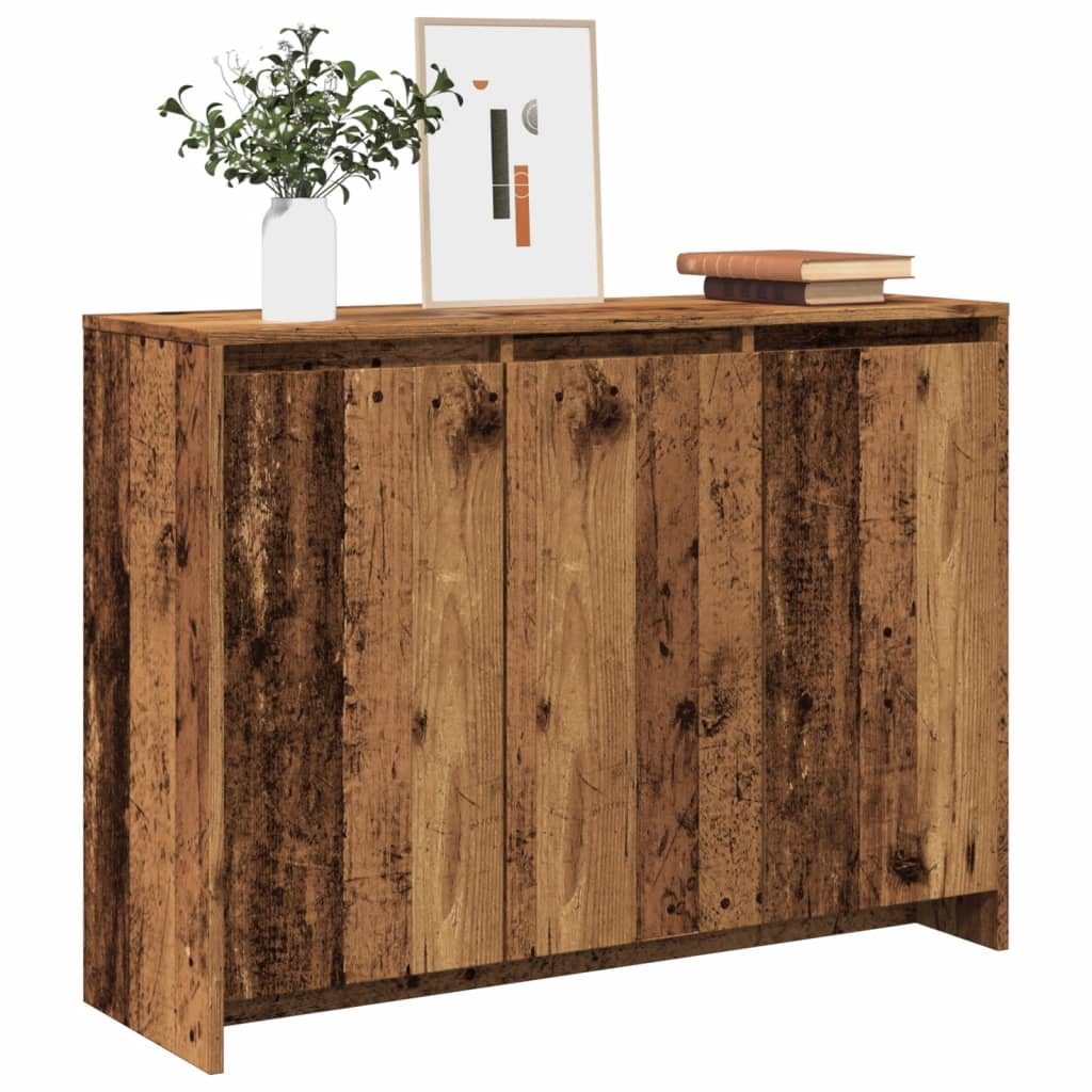 Sideboard Altholz-Optik 102x33x75 cm Holzwerkstoff