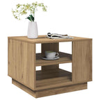 Couchtisch Artisan-Eiche 55x55x42 cm Holzwerkstoff