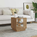 Couchtisch Artisan-Eiche 40x40x43 cm Holzwerkstoff