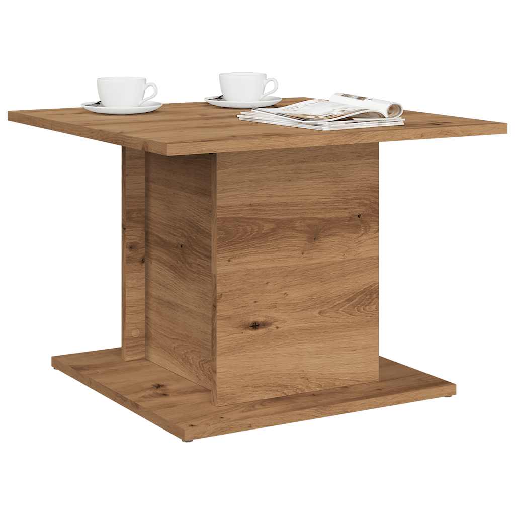 Couchtisch Artisan-Eiche 55,5x55,5x40 cm Holzwerkstoff