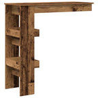Wand-Bartisch Altholz-Optik 102x45x103,5 cm Holzwerkstoff