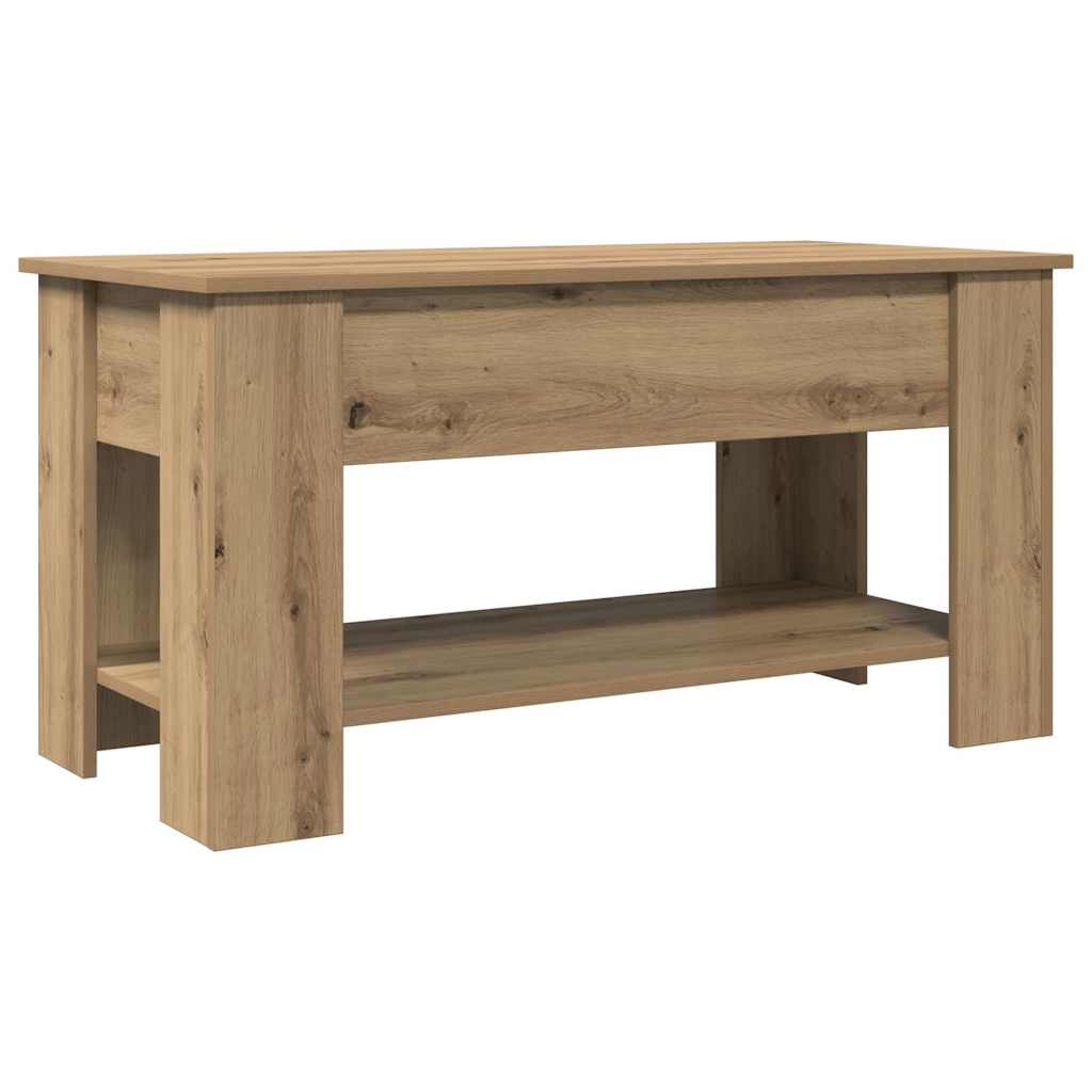 Couchtisch Artisan-Eiche 101x49x52 cm Holzwerkstoff