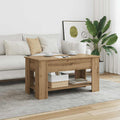 Couchtisch Artisan-Eiche 101x49x52 cm Holzwerkstoff