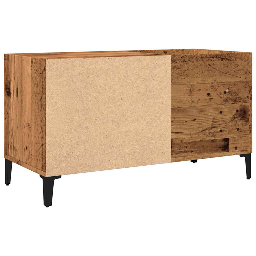 Plattenschrank Altholz-Optik 84,5x38x48 cm Holzwerkstoff