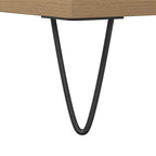 Waschbeckenunterschrank Artisan-Eiche 65x33x60 cm Holzwerkstoff