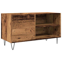 Plattenschrank Altholz-Optik 84,5x38x48 cm Holzwerkstoff