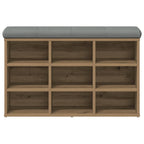 Schuhbank Artisan-Eiche 82x32x50 cm Holzwerkstoff