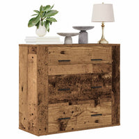 Sideboard Altholz-Optik 80x33x70 cm Holzwerkstoff