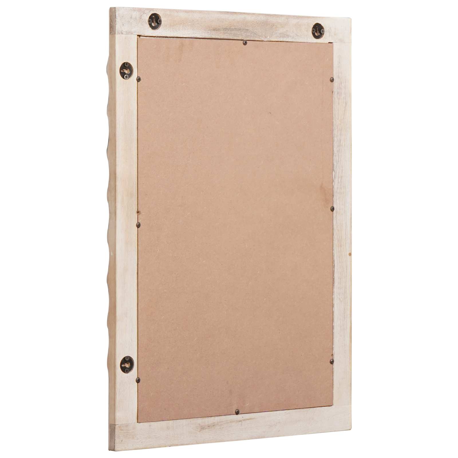 Badezimmer Spiegel Weiße gewaschene Oberfläche 50 x 70 x 2,5 cm