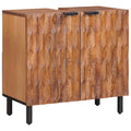 Waschbeckenschrank Braun 62 x 33 x 58 cm Massivholz Mango