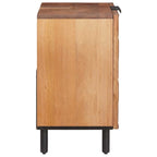 Waschbeckenschrank Braun 62 x 33 x 58 cm Massivholz Mango