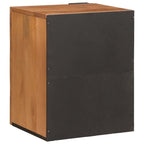 Badezimmer Hängeschrank Braun 38 x 33 x 48 cm Massivholz Mango
