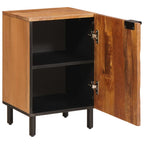Badezimmerschrank Braun 38 x 33 x 58 cm Massivholz Mango