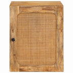Badezimmer Hängeschrank Braun 38 x 33 x 48 cm Massivholz Mango