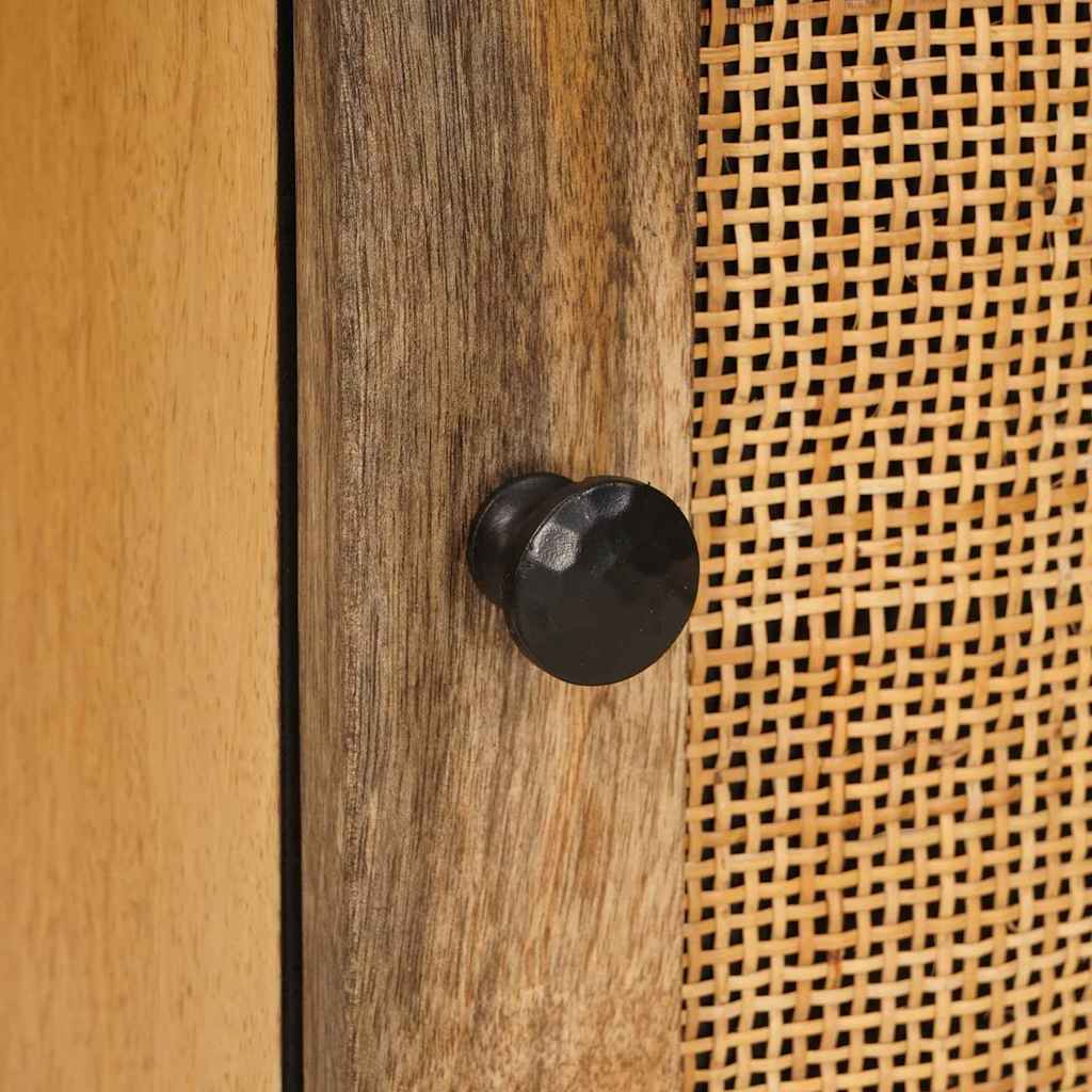 Badezimmerschrank Braun 38 x 33 x 58 cm Massivholz Mango