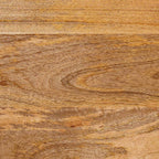 Waschbeckenschrank Natur 62 x 33 x 58 cm Massivholz Mango