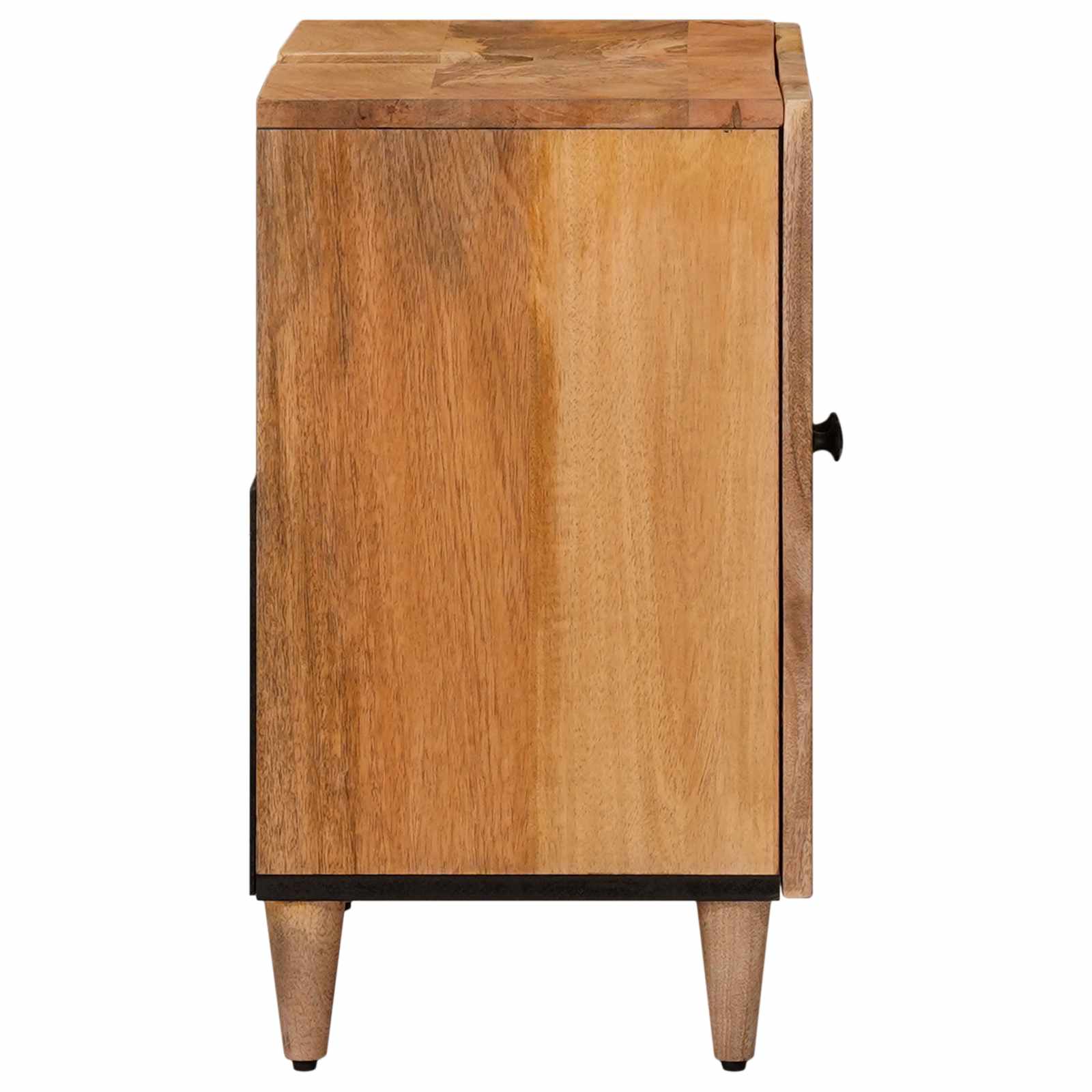 Waschbeckenschrank Natur 62 x 33 x 58 cm Massivholz Mango