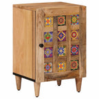 Badezimmerschrank Natur 38 x 33 x 58 cm Massivholz Mango