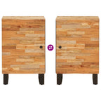 Badezimmerschrank Natur 38 x 33 x 58 cm Massivholz Mango