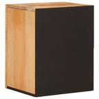 Hängeschrank mit Tür Braun 38 x 33,5 x 48 cm Massivholz Mango