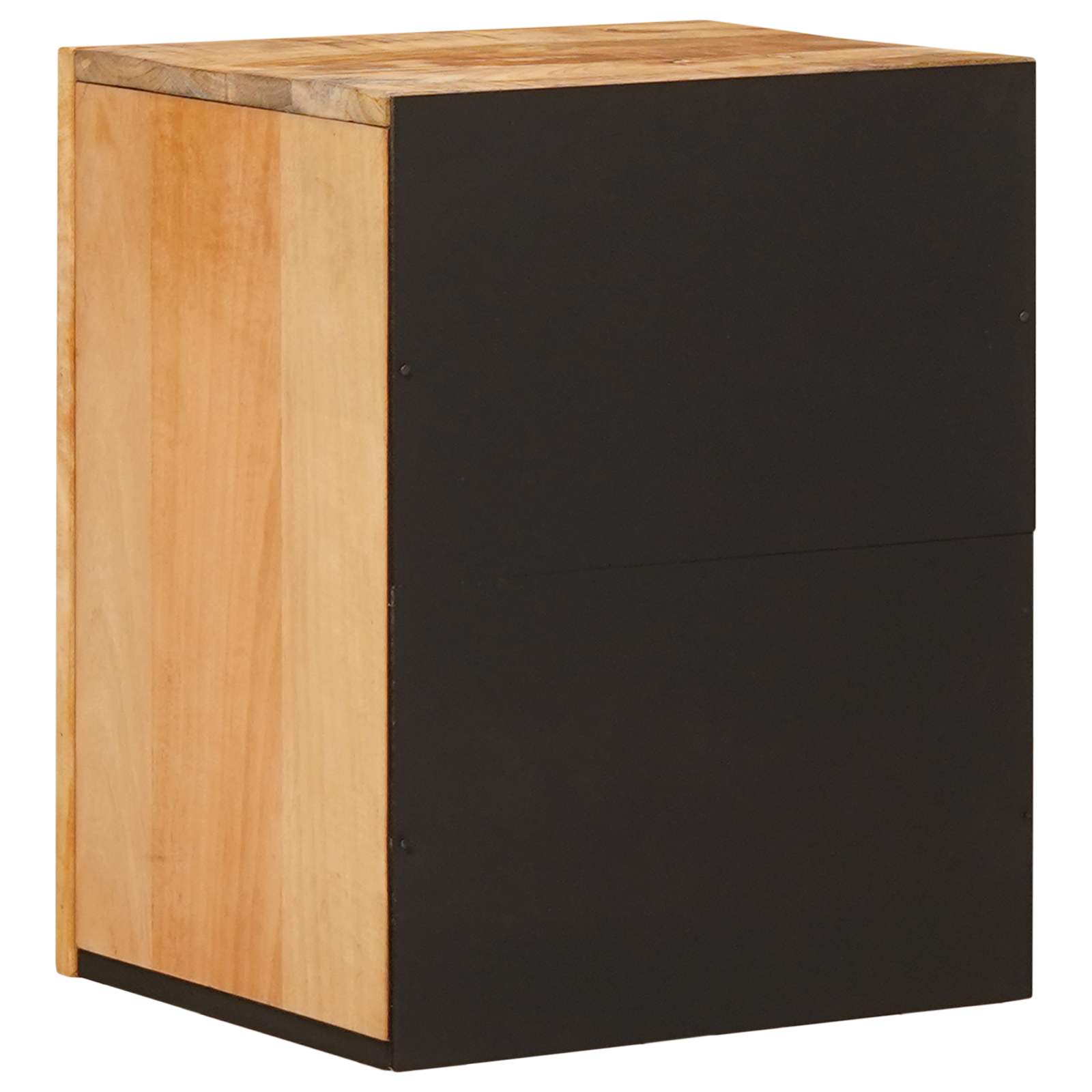 Hängeschrank mit Tür Braun 38 x 33,5 x 48 cm Massivholz Mango