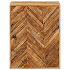 Hängeschrank mit Tür Braun 38 x 33,5 x 48 cm Massivholz Mango