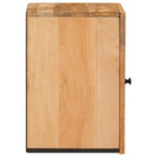 Hängeschrank mit Tür Braun 38 x 33,5 x 48 cm Massivholz Mango