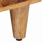 Badezimmerschrank Braun 38 x 33,5 x 58 cm Massivholz Mango