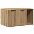 Katzenklo Artisan-Eiche 80x50x45 cm Holzwerkstoff