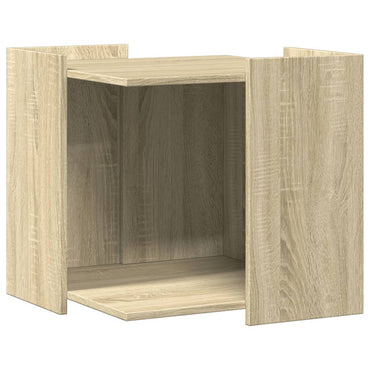 Katzenklo Sonoma Eiche 53x53x51 cm Holzwerkstoff