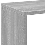 Raumteiler-Bücherregal Grau Sonoma 69,5x29x69,5 cm