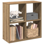 Raumteiler-Bücherregal Artisan-Eiche 69,5x29x69,5 cm