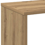 Raumteiler-Bücherregal Artisan-Eiche 69,5x29x69,5 cm