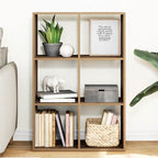 Raumteiler-Bücherregal Artisan-Eiche 69,5x29x103,5 cm